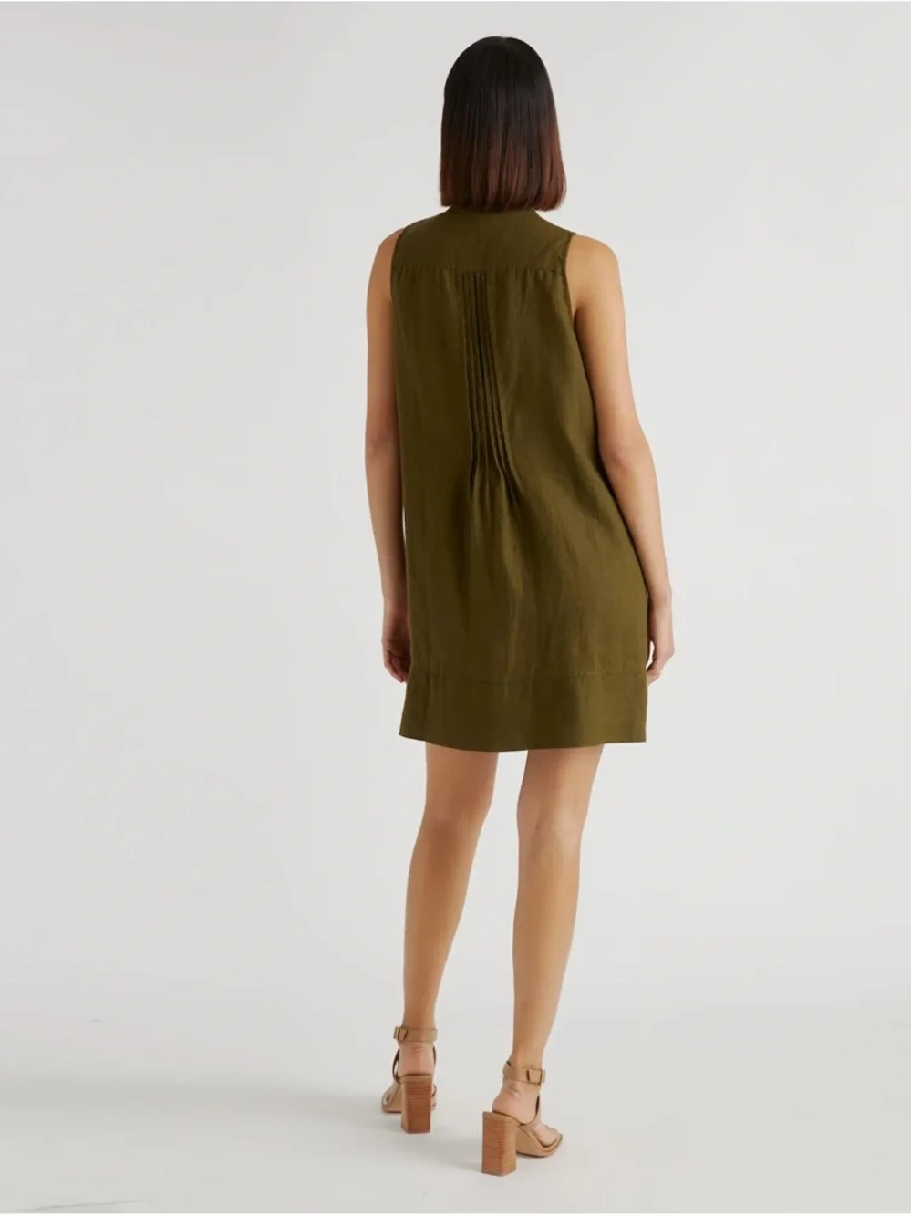 Quince Sleeveless Swing Dress - Picture 2 of 5